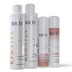 Keratin Gold Organic Treatment + Day By Day Home Care